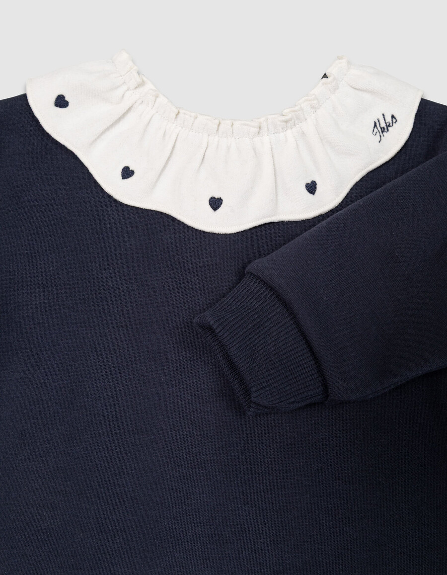 conjunto de top y leggings de pata de gallo para bebé niña