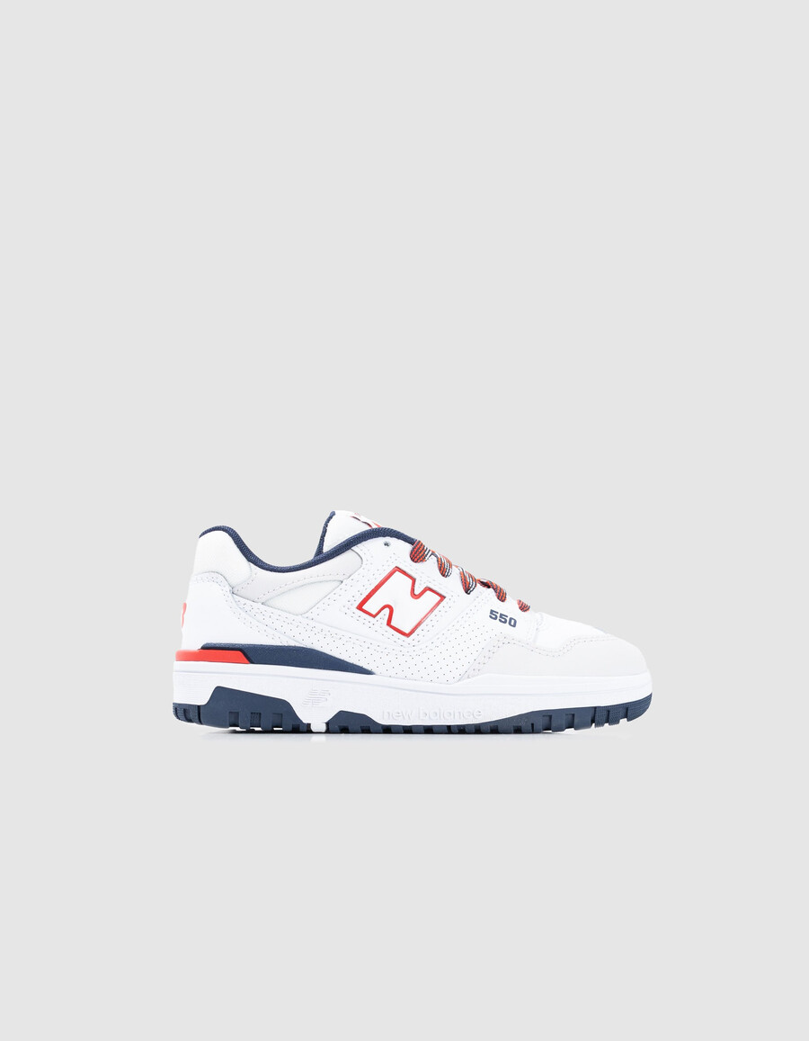 zapatillas new balance 550 tricolor para niño