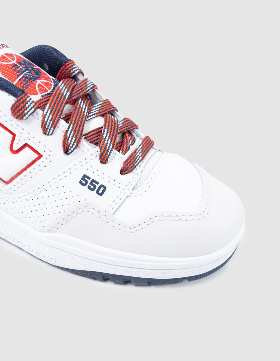 zapatillas new balance 550 tricolor para niño