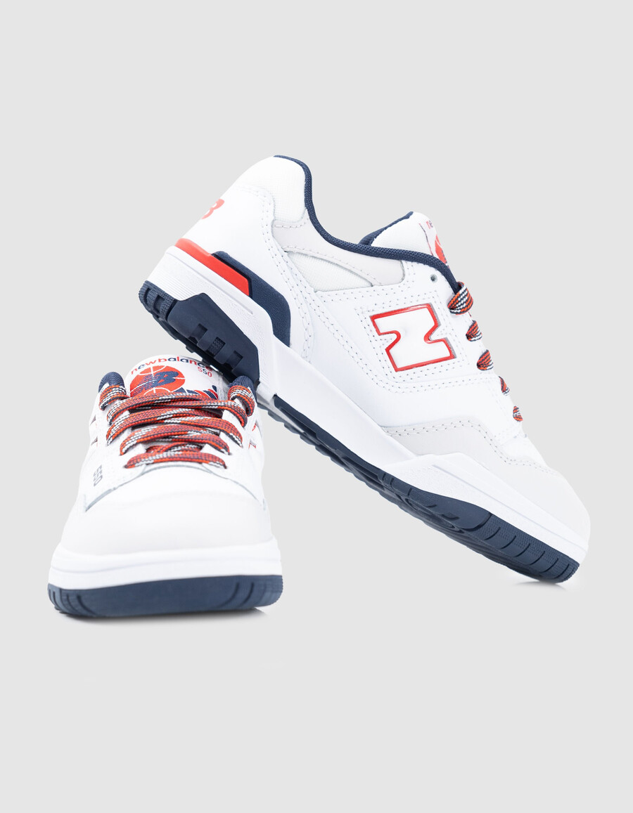 zapatillas new balance 550 tricolor para niño