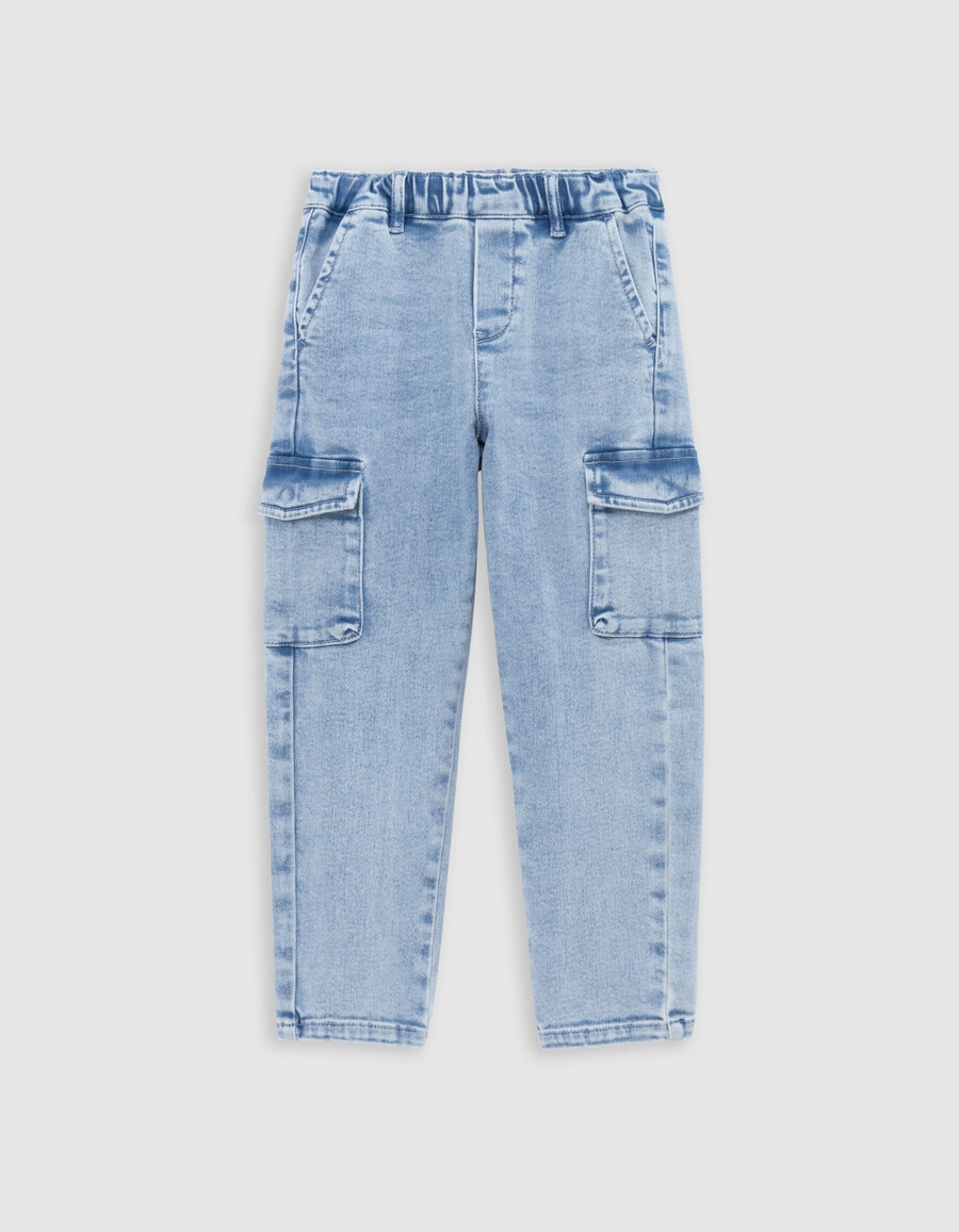 vaqueros jogger battle blue para niño