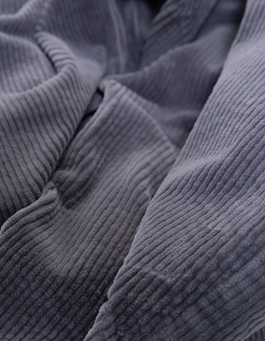 pantalones chinos holgados de pana azul para niño