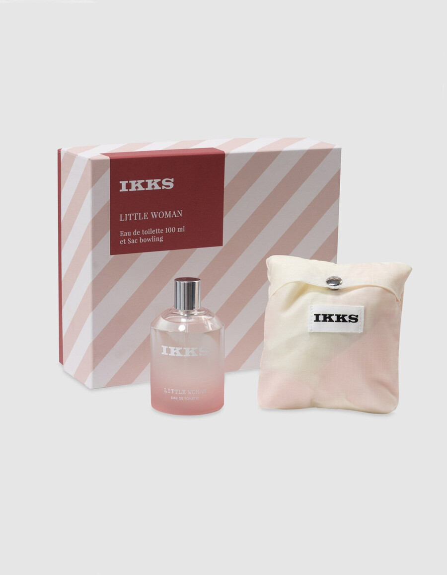 set de regalo y bolsa de bolos mujercitas 100 ml