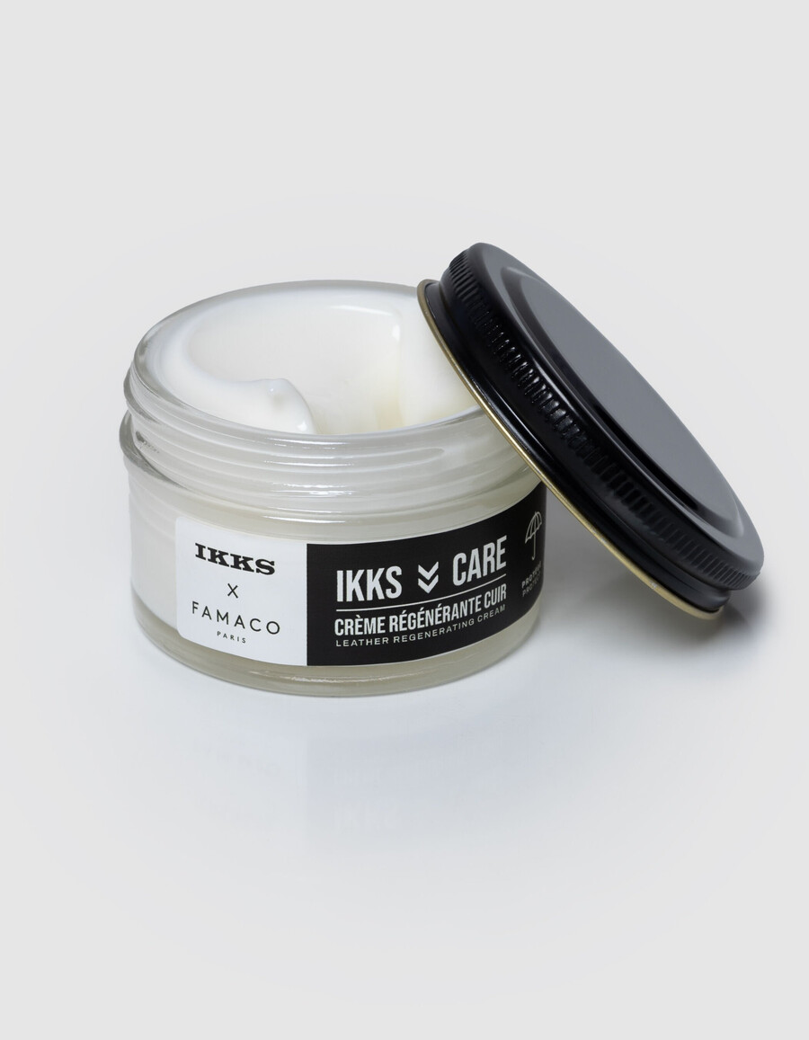 crema regeneradora incolora para cuero ikks care
