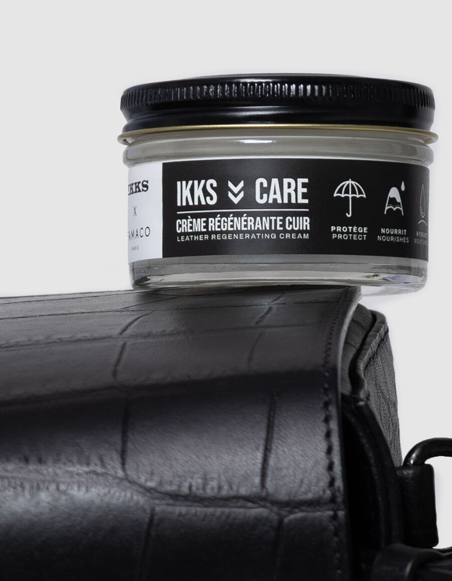 crema regeneradora incolora para cuero ikks care