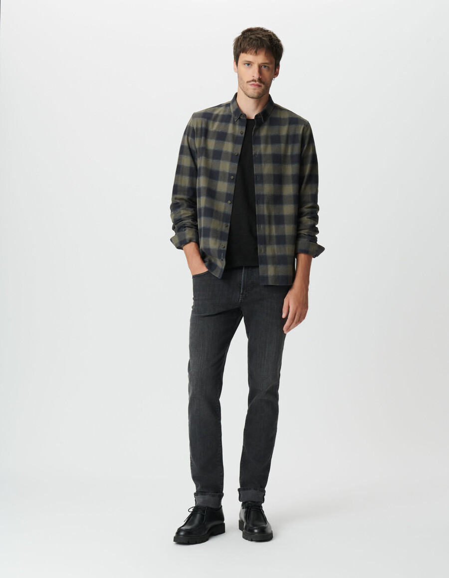 vaqueros bruce slim grises para hombre