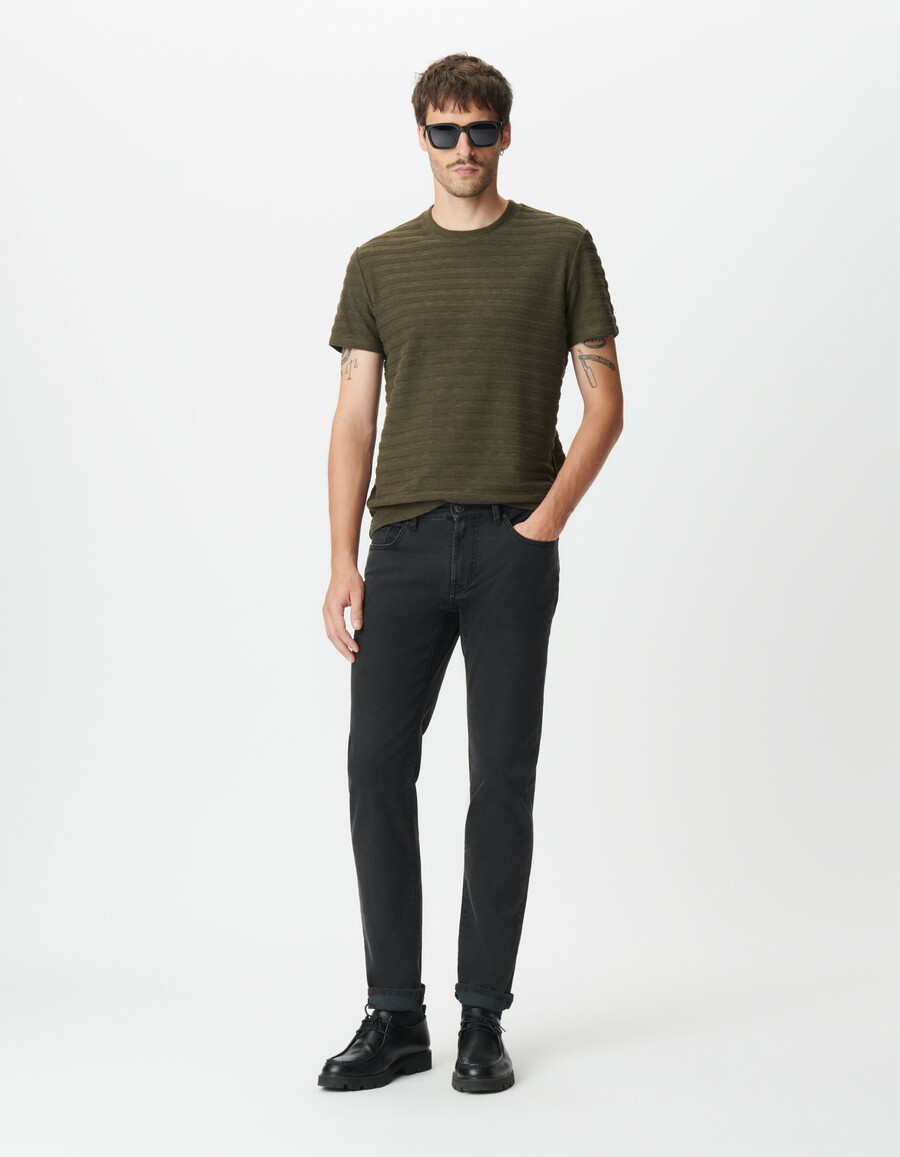vaqueros bruce slim negros envejecidos para hombre