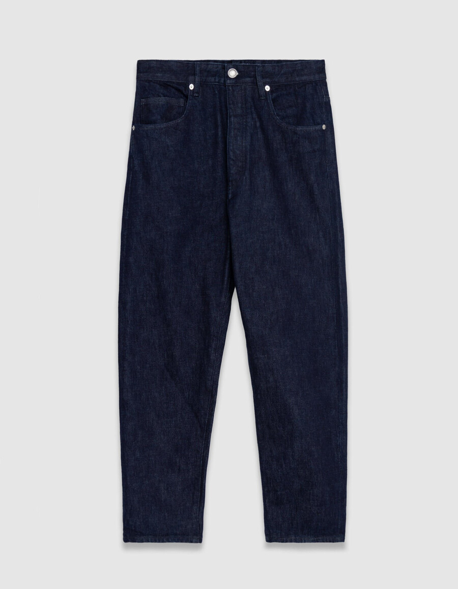 vaqueros azules gaucho cropped para hombre