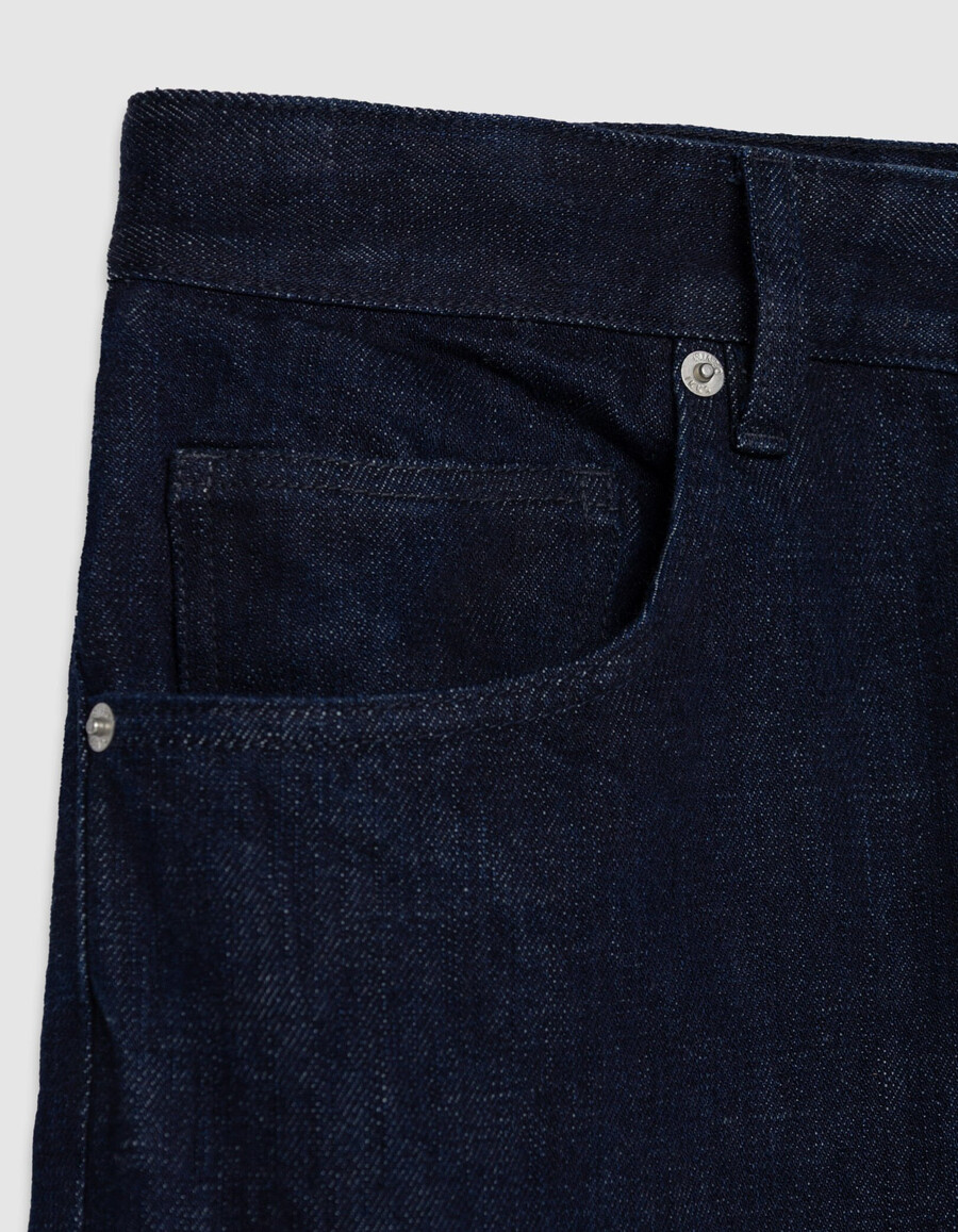 vaqueros azules gaucho cropped para hombre
