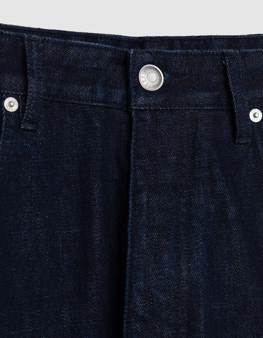 vaqueros azules gaucho cropped para hombre
