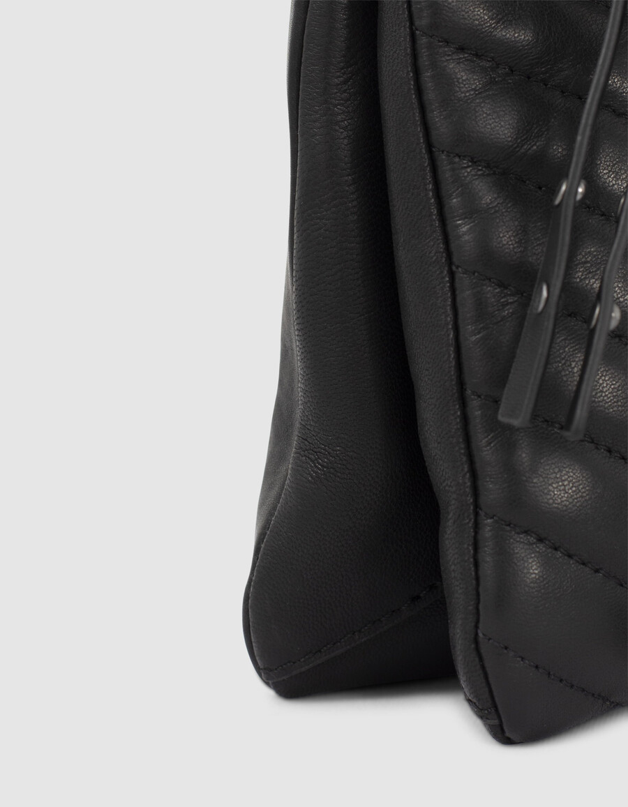 bolso de mano de piel acolchada 1440 para mujer