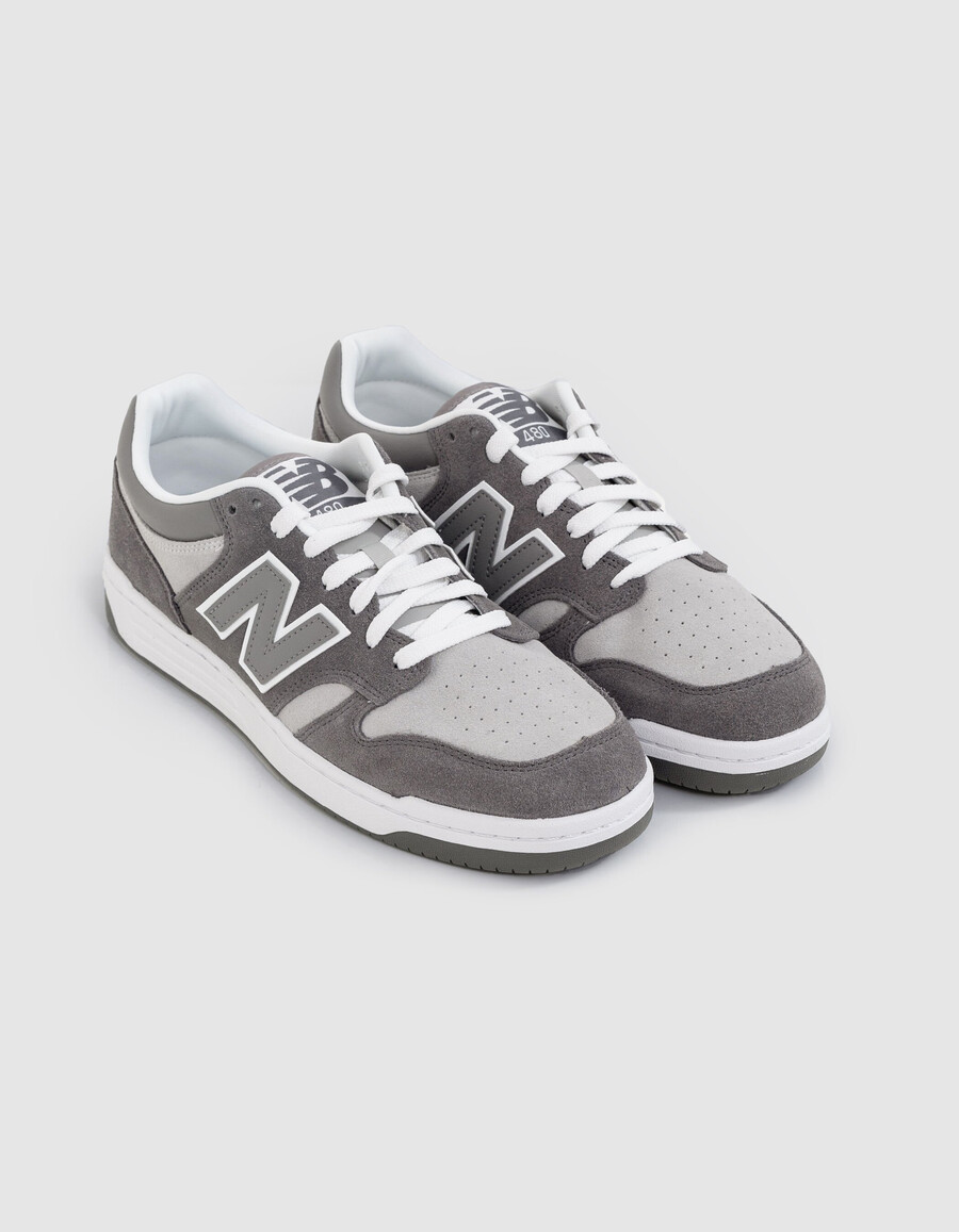 zapatillas new balance 480 grises para hombre