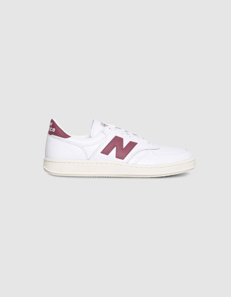 zapatillas blancas new balance t500 para hombre