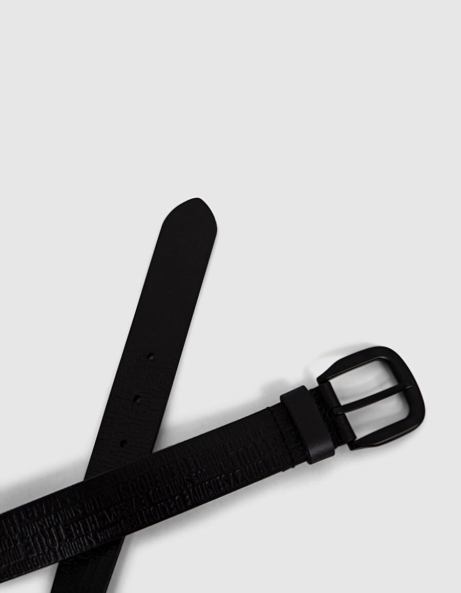 cinturón de cuero para niños