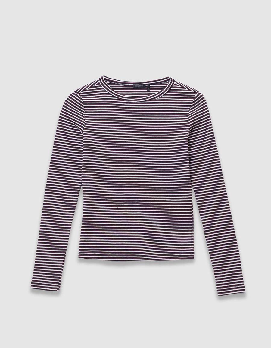 camiseta de rayas 2 en 1 para niñacamiseta negra de manga corta