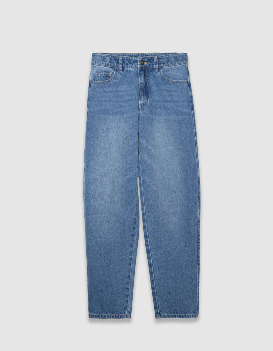 vaqueros gaucho azules para niña