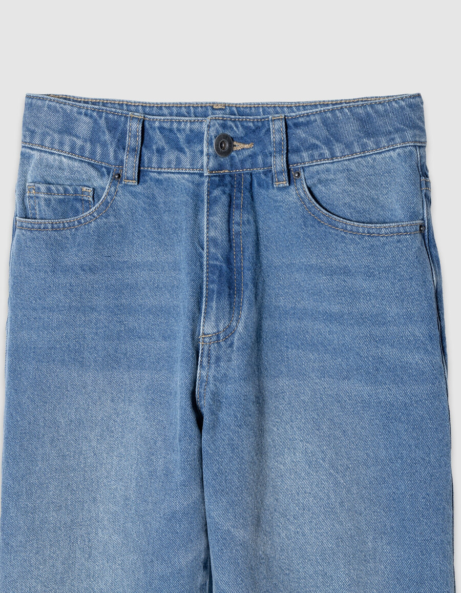 vaqueros gaucho azules para niña