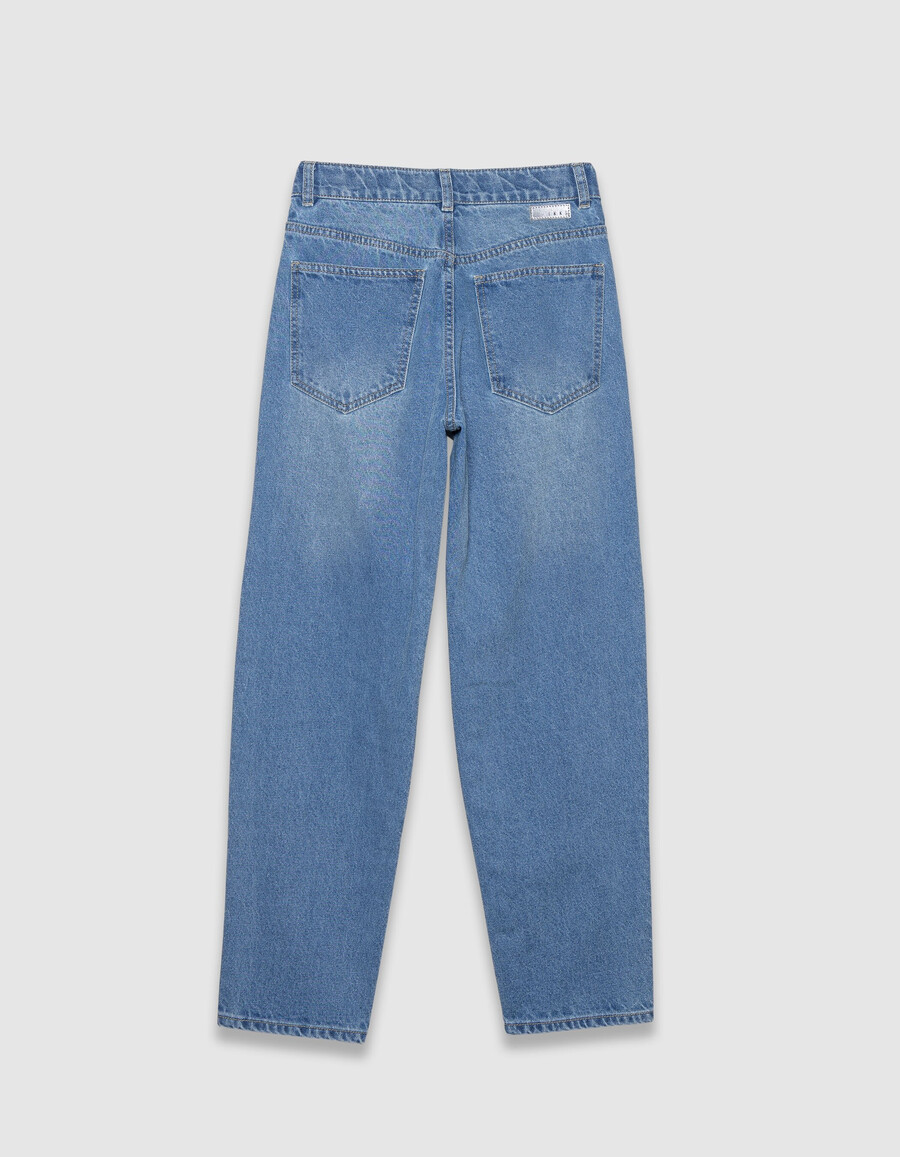 vaqueros gaucho azules para niña