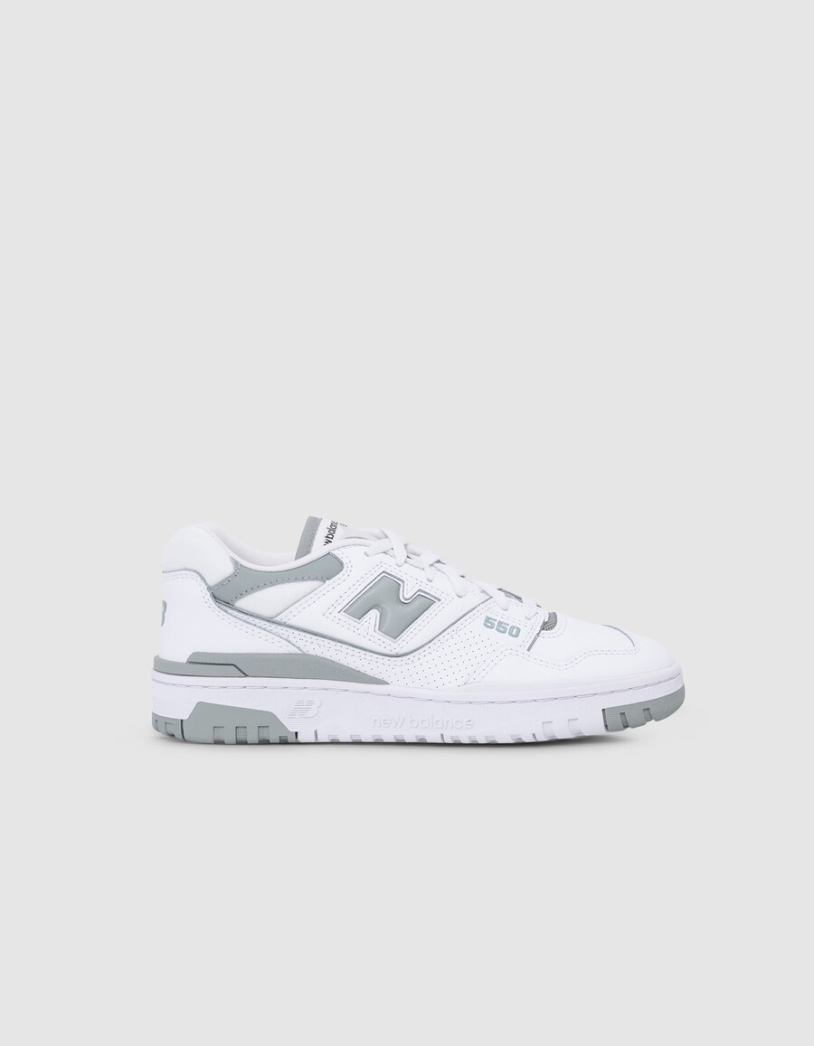 zapatillas new balance 550 grises para mujer