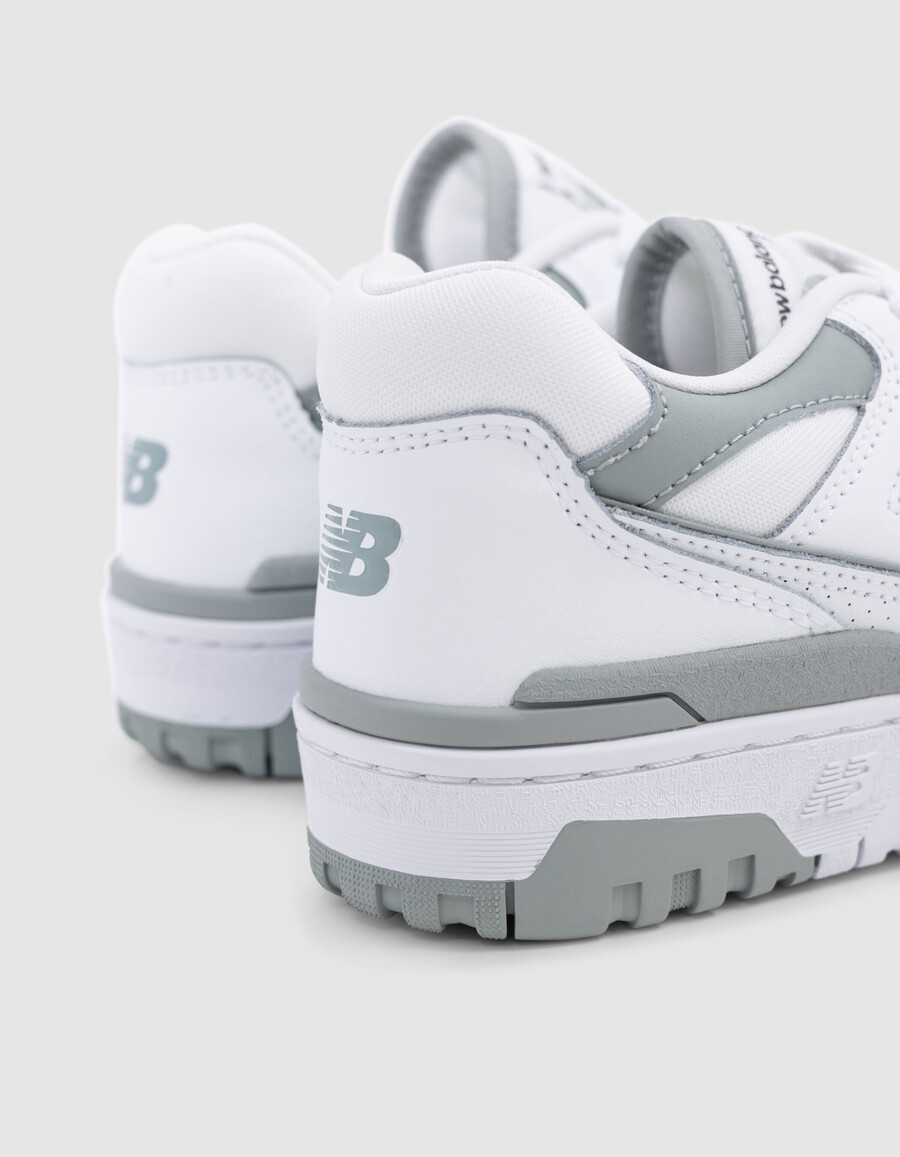 zapatillas new balance 550 grises para mujer