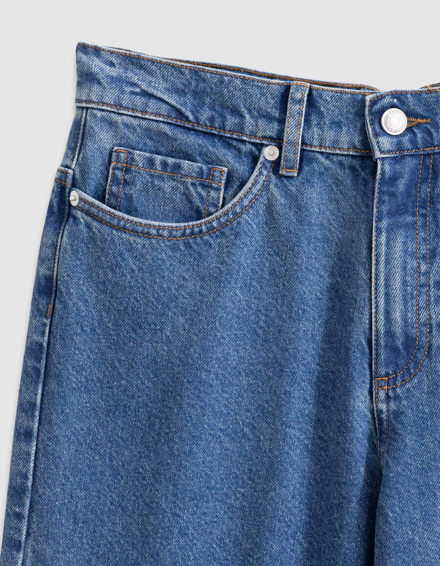 vaqueros boyfriend azules recortados charlotte women