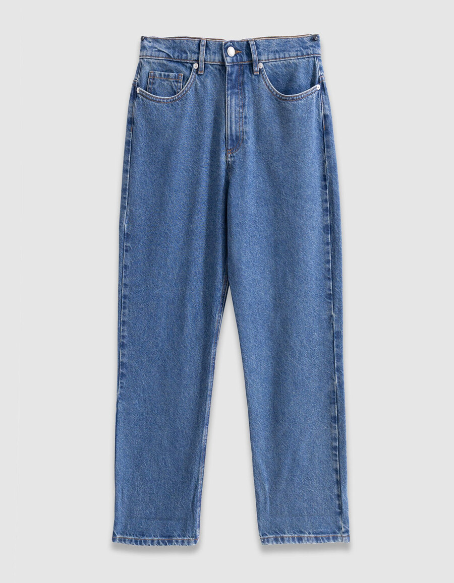 vaqueros boyfriend azules recortados charlotte women